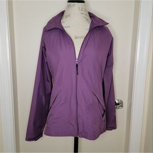 Woolrich purple windbreaker jacket